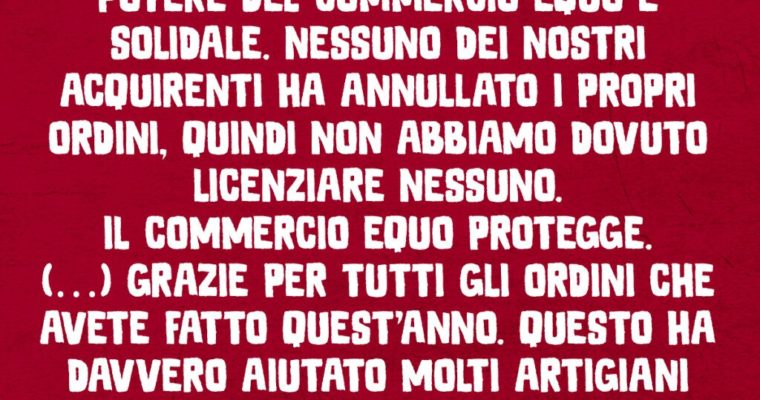 Dossier “L’impatto del covid-19 sui produttori Altromercato”