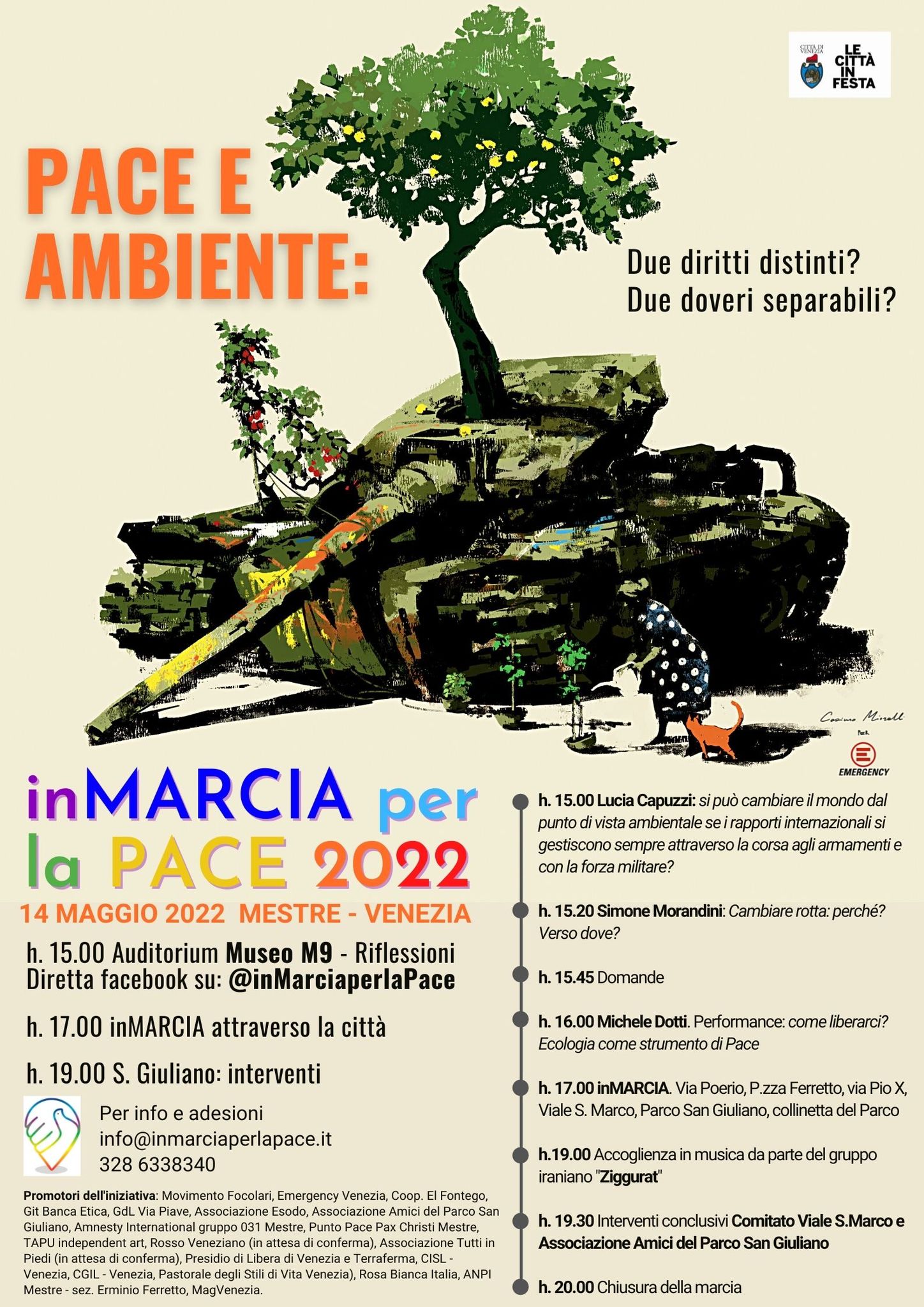 in marcia per la pace 2022