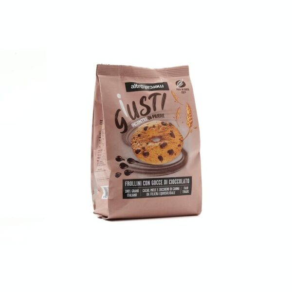 Frollini con gocce di cioccolato gr. 300 - cod. 119