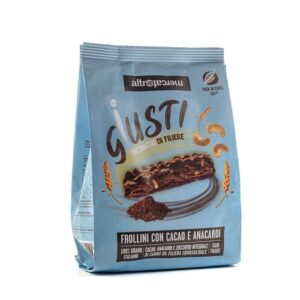 Frollini con cacao e anacardi gr. 300 - cod. 151