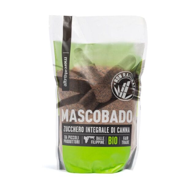 Mascobado zucchero integrale di canna BIO 1 kg. - cod. 157