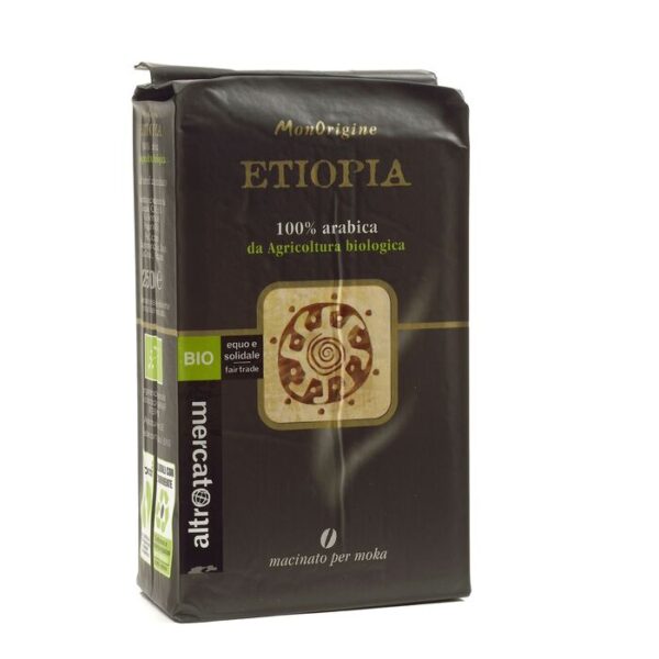 Caffè Etiopia BIO 250 gr. - cod. 382