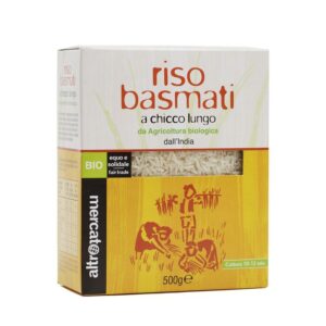 riso basmati chicco lungo bio 500 gr. - cod. 786